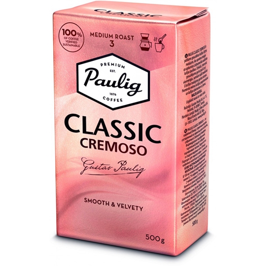 Изображение Kafija malta Paulig Classic Cremoso 500g