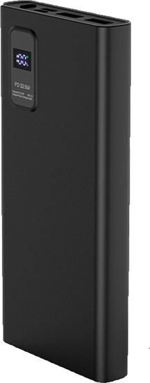 Picture of Platinet power bank 10000mAh PD QC LED, black