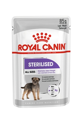 Attēls no Royal Canin CCN Sterilised Loaf - wet food for adult dogs - 12x85g