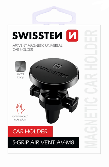 Picture of Swissten S-Grip AV-M8 Universal Car Air Vent Holder For Devices