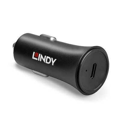 Picture of Lindy Single Port USB Type C Car Charger with PD