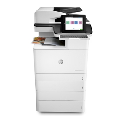 Attēls no HP Color LaserJet Enterprise Flow MFP M776z AIO All-in-One Printer - A3 Color Laser, Print/Copy/Dual-Side Scan/Fax, Automatic Document Feeder, Auto-Duplex, LAN, WiFi, 46ppm, 200000 pages per month (replaces M775z)