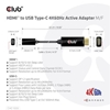 Picture of CLUB3D HDMI to USB Type-C 4K60Hz Active Adapter M/F