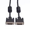 Picture of ROLINE Monitor Cable, DVI M - DVI M, (24+1) dual link 7.5 m