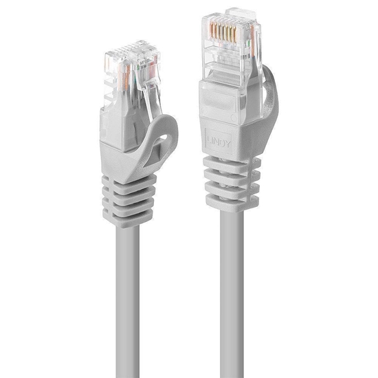 Изображение Lindy 2m Cat.5e U/UTP Cable, Grey