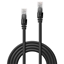 Attēls no Lindy 0.5m Cat.6 U/UTP Cable, Black