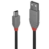 Изображение Lindy 0,2m USB 2.0 Type A to Mini-B Cable, Anthra Line