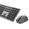 Picture of DELL KM7321W keyboard Mouse included RF Wireless + Bluetooth QWERTY Nordic Grey, Titanium