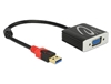 Изображение Delock Adapter USB 3.0 Type-A male - VGA female