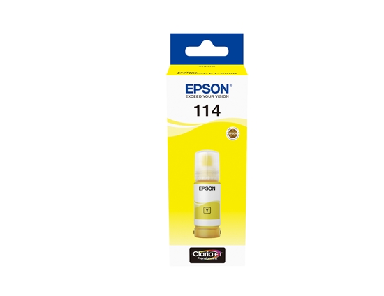 Изображение Epson EcoTank yellow T 114 70 ml               T 07B4