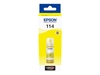 Изображение Epson EcoTank yellow T 114 70 ml               T 07B4