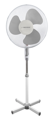 Attēls no Esperanza EHF001WE Standing fan 16" White and Gray