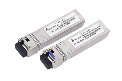 Attēls no Moduły SFP+ 10G 1270/1330nm single mode 20km LC 