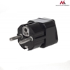 Изображение Adapter gniazdo UK na wtyk EU uniwersalny MCE155 Czarny