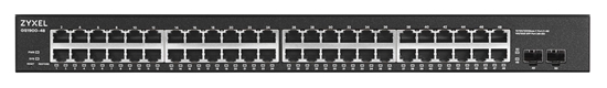 Изображение Zyxel GS1900-48-EU0102F network switch L2 Gigabit Ethernet (10/100/1000) Black