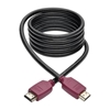 Изображение Tripp Lite P569-006-CERT 4K HDMI Cable with Ethernet (M/M) - 4K 60 Hz, Gripping Connectors, 6 ft.