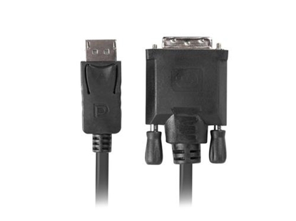 Attēls no Kabel DisplayPort - DVI-D(24+1) M/M 3m czarny 