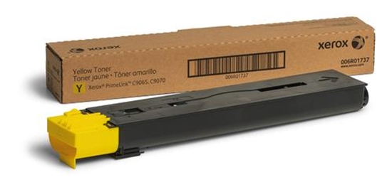 Picture of Xerox Genuine PrimeLink C9065 / C9070 Yellow Toner Cartridge - 006R01737