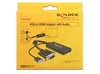 Изображение Delock VGA to HDMI Adapter with Audio black