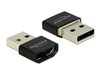 Picture of Delock Adapter HDMI-A female  USB Type-A male black