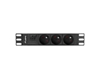 Picture of LANBERG 10" RACK POWER STRIP (1U, 16A, 3X 230V PL)