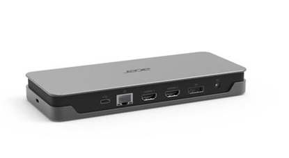 Attēls no Acer USB Type-C Gen 1 Dock Wired USB 3.2 Gen 1 (3.1 Gen 1) Type-C Grey