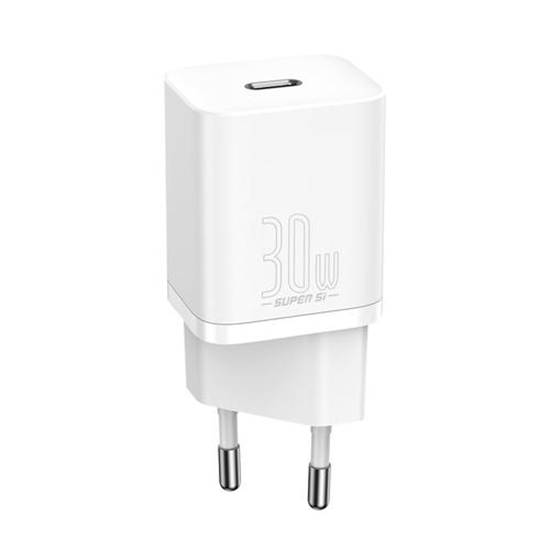 Picture of Lādētājs Baseus Super Si Quick Charger 30W USB-C White