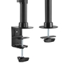 Picture of Deltaco ARM-0303 monitor mount / stand 68.6 cm (27") Clamp Black