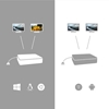 Picture of i-tec USB-C to Dual Display Port Video Adapter