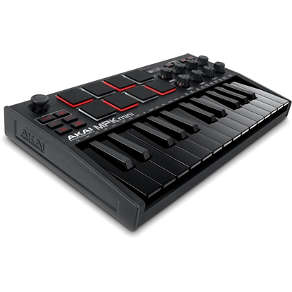 Изображение AKAI MPK Mini MK3 Control keyboard Pad controller MIDI USB Black