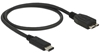 Picture of Delock Cable SuperSpeed USB 10 Gbps (USB 3.1, Gen 2) USB Type-C™ male - USB type Micro-B male 0.5 m black