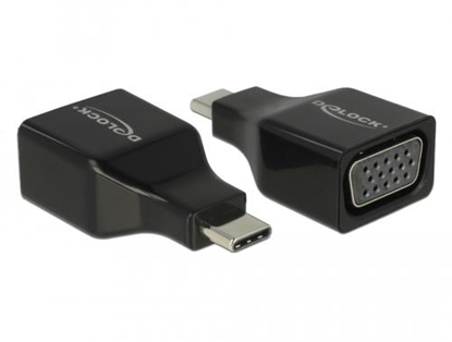 Attēls no Delock USB Type-C™ Adapter to VGA (DP Alt Mode)