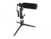 Picture of Delock Vlog Shotgun Microphone Set for Smartphones and DSLR Cameras