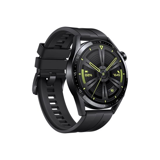 Изображение Huawei WATCH GT 3 Active 3.63 cm (1.43") AMOLED 46 mm Digital 466 x 466 pixels Touchscreen Black GPS (satellite)