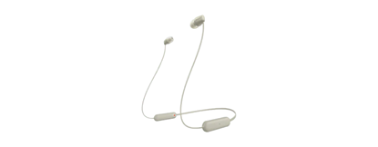 Picture of Sony WI-C100 Headset Wireless In-ear Calls/Music Bluetooth Beige