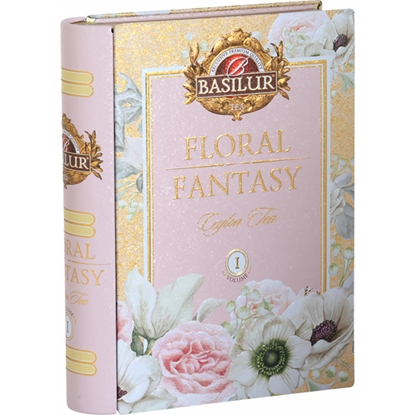 Изображение Tēja zaļā Tea Book Floral Fantasy 1, metāla kārbā 100g