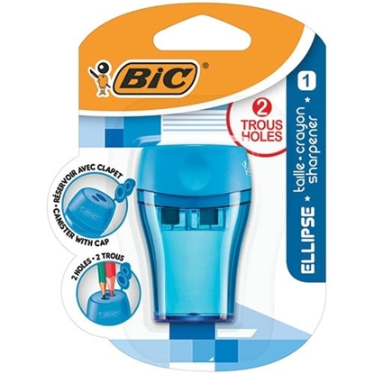 Attēls no Bic Sharpener Ellipse Maxi 2 holes, 1 pcs.