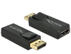 Picture of Delock Adapter Displayport 1.2 male  HDMI female 4K Passive black