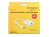 Изображение Delock Adapter mini Displayport 1.2 male  HDMI female 4K Active white