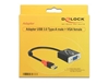 Изображение Delock Adapter USB 3.0 Type-A male - VGA female