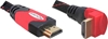 Picture of Delock Cable High Speed HDMI with Ethernet â HDMI A male  HDMI A male angled 4K 5 m