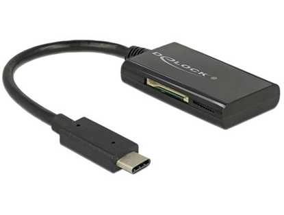 Attēls no Delock USB 3.1 Gen 1 Card Reader USB Type-C™ male 4 Slots