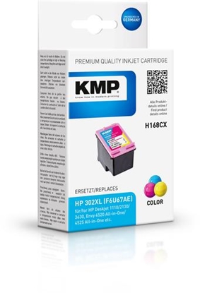 Attēls no KMP H168CX ink cartridge color compatible with HP F6U67AE