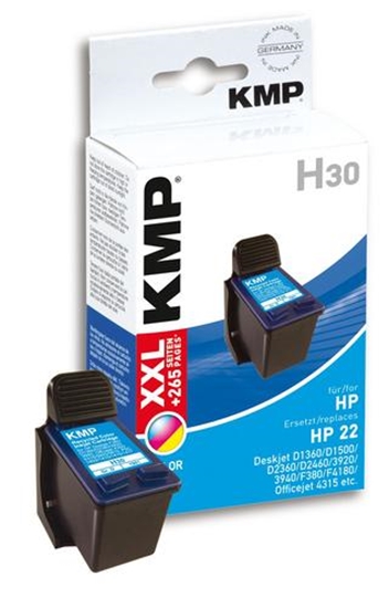 Picture of KMP H30 ink cartridge color compatible with HP C 9352 AE