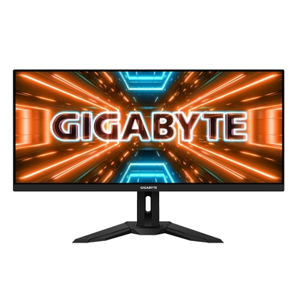 Attēls no Gigabyte M34WQ computer monitor 86.4 cm (34") 3440 x 1440 pixels Wide Quad HD LCD Black