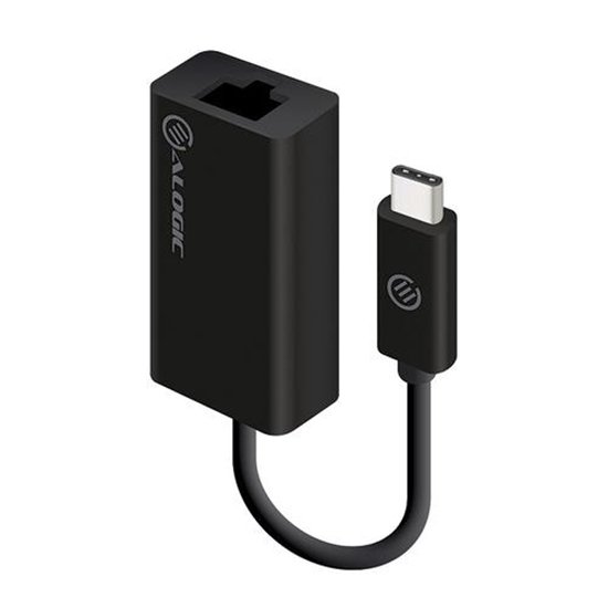 Изображение ALOGIC USB 3.1 Type C to Gigabit Ethernet Adapter - BLACK