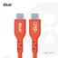 Attēls no CLUB3D USB2 Type-C Bi-Directional Cable, Data 480Mb,PD 240W(48V/5A) EPR M/M 2m