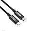 Attēls no CLUB3D USB4 Gen2x2 Type-C Bi-Directional Cable 4K60Hz, Data 20Gbps, PD 240W(48V/5A) EPR M/M 2m