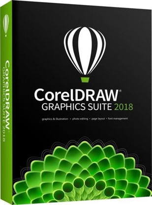 Attēls no Corel CorelDRAW Graphics Suite 2018 1 license(s) Renewal 1 year(s)