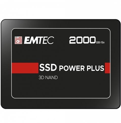 Attēls no EMTEC SSD   2TB 3D NAND 2,5" (6.3cm) SATAIII